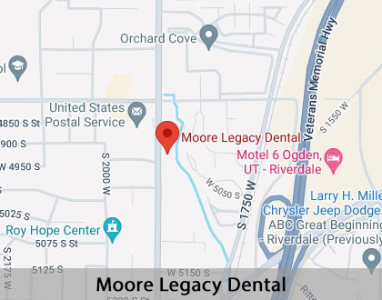 Map image for Selecting a Total Health Dentist in Roy, UT